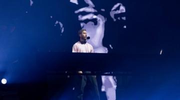 Calvin Harris performs concert in Baku