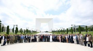 Representatives of diplomatic corps visit Victory Park in Azerbaijan's Khankendi