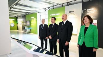   President Ilham Aliyev attends inauguration of Gobustan Solar Power Plant  