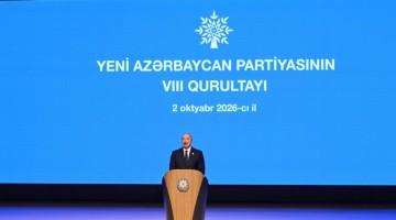   Yeni Azərbaycan Partiyasının VIII Qurultayı keçirilir  